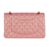 Iridescent Medium Classic Double Flap, back view